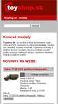 Mobile Screenshot of modely-aut.sk