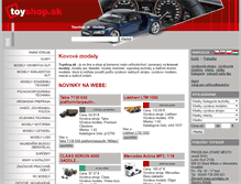 Tablet Screenshot of modely-aut.sk